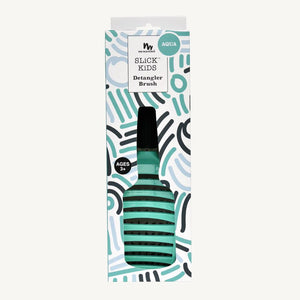 Slick Kids Detangler Brush - Choose Aqua, Pink, or White