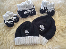 Load image into Gallery viewer, NZ Knitted Beanie - Black/White
