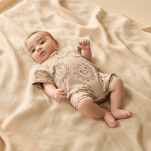 Load image into Gallery viewer, Wilson &amp; Frenchy Organic Sweat Growsuit - Happy Days
