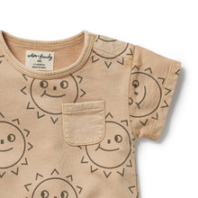 Load image into Gallery viewer, Wilson &amp; Frenchy Organic Sweat Growsuit - Happy Days
