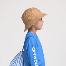 Load image into Gallery viewer, Crywolf Reversible Bucket Hat - Deep Sea Stripe
