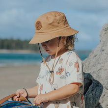 Load image into Gallery viewer, Crywolf Reversible Bucket Hat - Deep Sea Stripe
