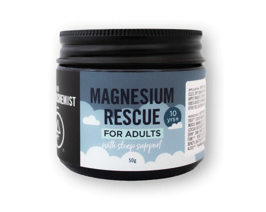 Magnesium Rescue Sleep Support For Adults 50gm  - The Nude Alchemist
