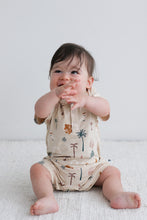 Load image into Gallery viewer, Burrow &amp; Be Jungle Stamp Alex Romper
