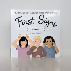 FIRST SIGNS - Sign Language Board Book - Animals