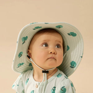 Wilson & Frenchy Organic Crinkle Sun Hat - Apple Papple