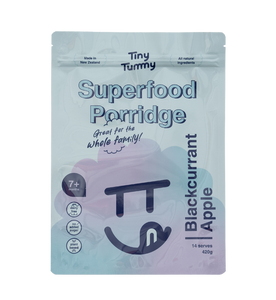 Tiny Tummy Superfood Porridge - Blackcurrant Apple