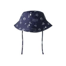 Load image into Gallery viewer, Nature Baby Splash Sunhat - Atlantic Navy Print
