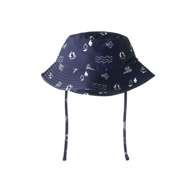 Nature Baby Splash Sunhat - Atlantic Navy Print