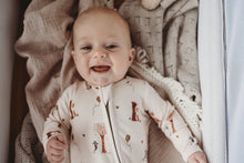 Load image into Gallery viewer, Child of Mine Organic Zipsuit - Autumn Bears
