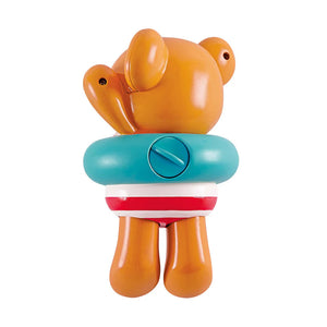 Hape Swimmer Teddy Wind-Up Bath Toy