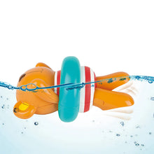 Load image into Gallery viewer, Hape Swimmer Teddy Wind-Up Bath Toy
