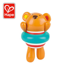 Load image into Gallery viewer, Hape Swimmer Teddy Wind-Up Bath Toy
