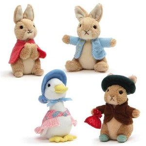 Peter Rabbit & Friends Bean Bag Soft Toys 12cm