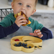 Load image into Gallery viewer, Melii Silicone Divided Suction Plate - Bee
