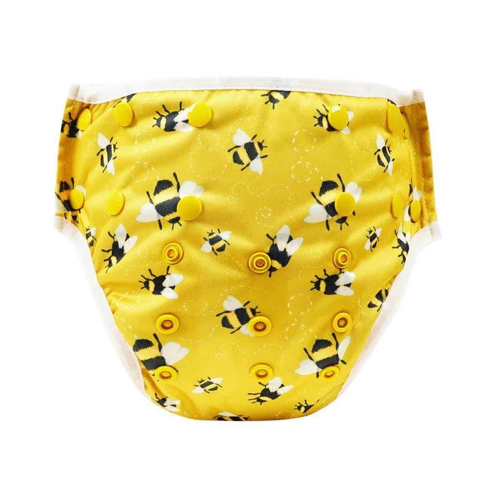 Bear & Moo Swim Nappy - Busy Bees