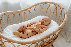 Child of Mine Organic Zipsuit - Bumble Bees