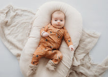 Load image into Gallery viewer, Child of Mine Organic Zipsuit - Bumble Bees
