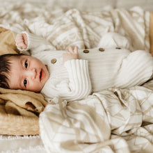 Load image into Gallery viewer, BO &amp; KO Baby Pacific Island Pepe Wrap - Beige

