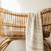 Load image into Gallery viewer, BO &amp; KO Baby Pacific Island Pepe Wrap - Beige
