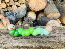 Load image into Gallery viewer, Discoveroo Bendy Wooden Caterpillar
