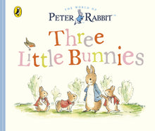 Load image into Gallery viewer, Peter Rabbit Three Little Bunnies Board Book

