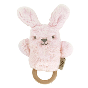 O.B Designs Wooden Teething Rattle - Betsy Bunny
