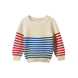 Nature Baby Billy Jumper - Mariner/Red Sailor Stripe