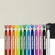 Load image into Gallery viewer, Ooly BODY Doodlers Face &amp; Body Crayons - Set of 12
