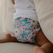 Load image into Gallery viewer, Bear &amp; Moo Reusable OSFM Cloth Nappy - Boho Floral
