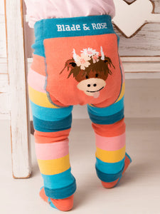 Blade & Rose Bonnie Highland Cow Leggings