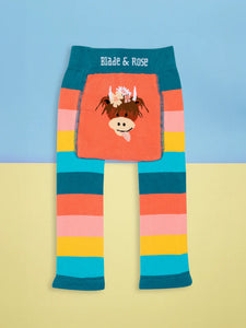 Blade & Rose Bonnie Highland Cow Leggings