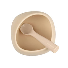 Load image into Gallery viewer, Mombella Silicone Suction Bowl - Light Brown
