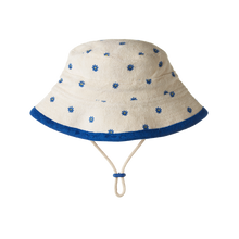 Load image into Gallery viewer, Nature Baby Bucket  Cotton Terry Sunhat - Daisy Daze Print size 1
