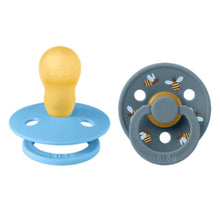 Load image into Gallery viewer, BIBS Studio Colour Pacifier 2 pack - Bumblebee Breeze Mix
