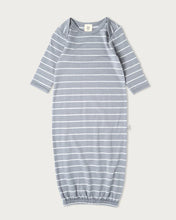 Load image into Gallery viewer, Babu Merino Bundler Sleep Sack - Periwinkle Stripe
