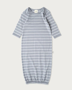 Babu Merino Bundler Sleep Sack - Periwinkle Stripe