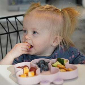 Melii Silicone Divided Suction Plate - Butterfly