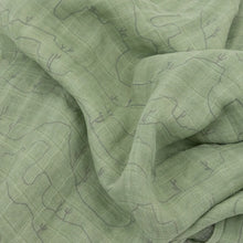 Load image into Gallery viewer, Little Unicorn Cotton Muslin Swaddle - Cactus Lines

