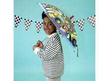 Load image into Gallery viewer, Floss &amp; Rock Colour Changing Umbrella - Cars
