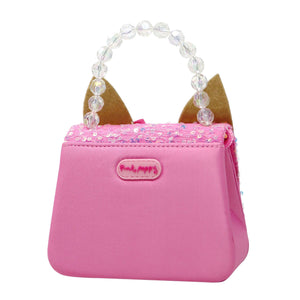 Pink Poppy Sparkly Sequin Bunny Handbag