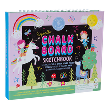 Load image into Gallery viewer, Floss &amp; Rock Chalk Board Sketchboard - Rainbow Fairy
