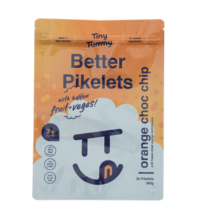 Tiny Tummy Better Pikelets - Orange Choc Chip