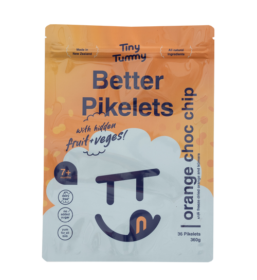 Tiny Tummy Better Pikelets - Orange Choc Chip