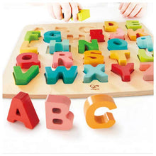 Load image into Gallery viewer, Hape Chunky Wooden Alphabet Puzzle
