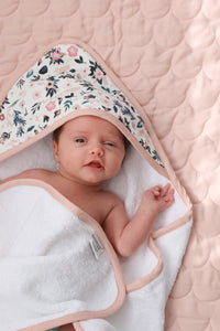 Burrow & Be Petite Clementine Baby Hooded Towel