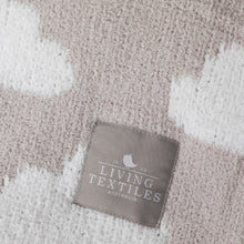 Load image into Gallery viewer, Living Textiles Chenille Baby Blanket - Grey Clouds
