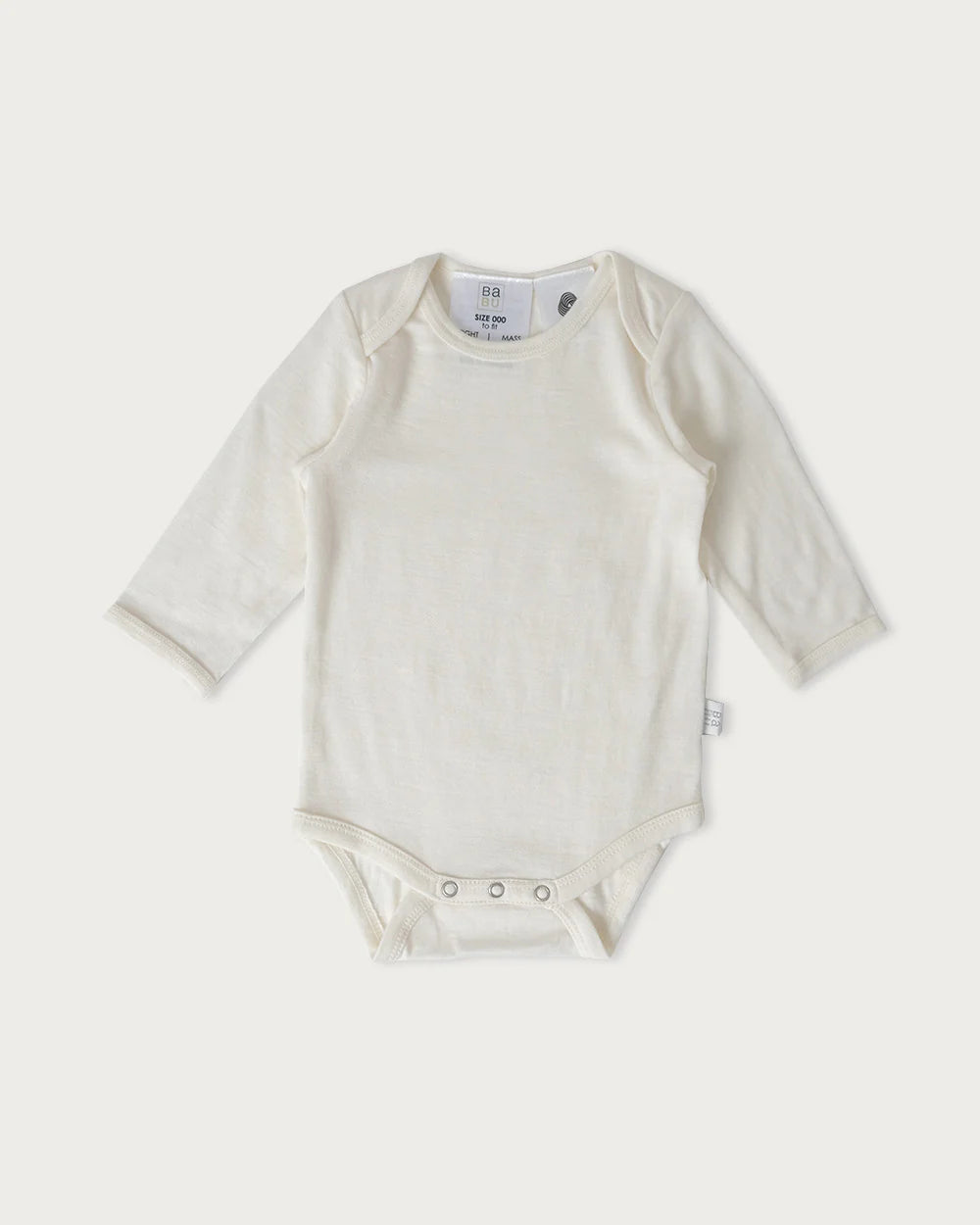 Babu Merino Bodysuit - Cream