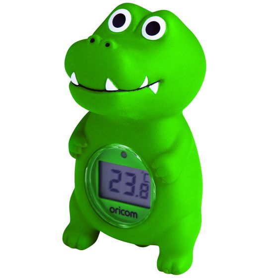 Oricom Digital Bath & Room Thermometer - Croc