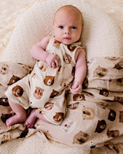 Load image into Gallery viewer, Confetti Kidz Baby Sleeveless Romper - Beary Cute
